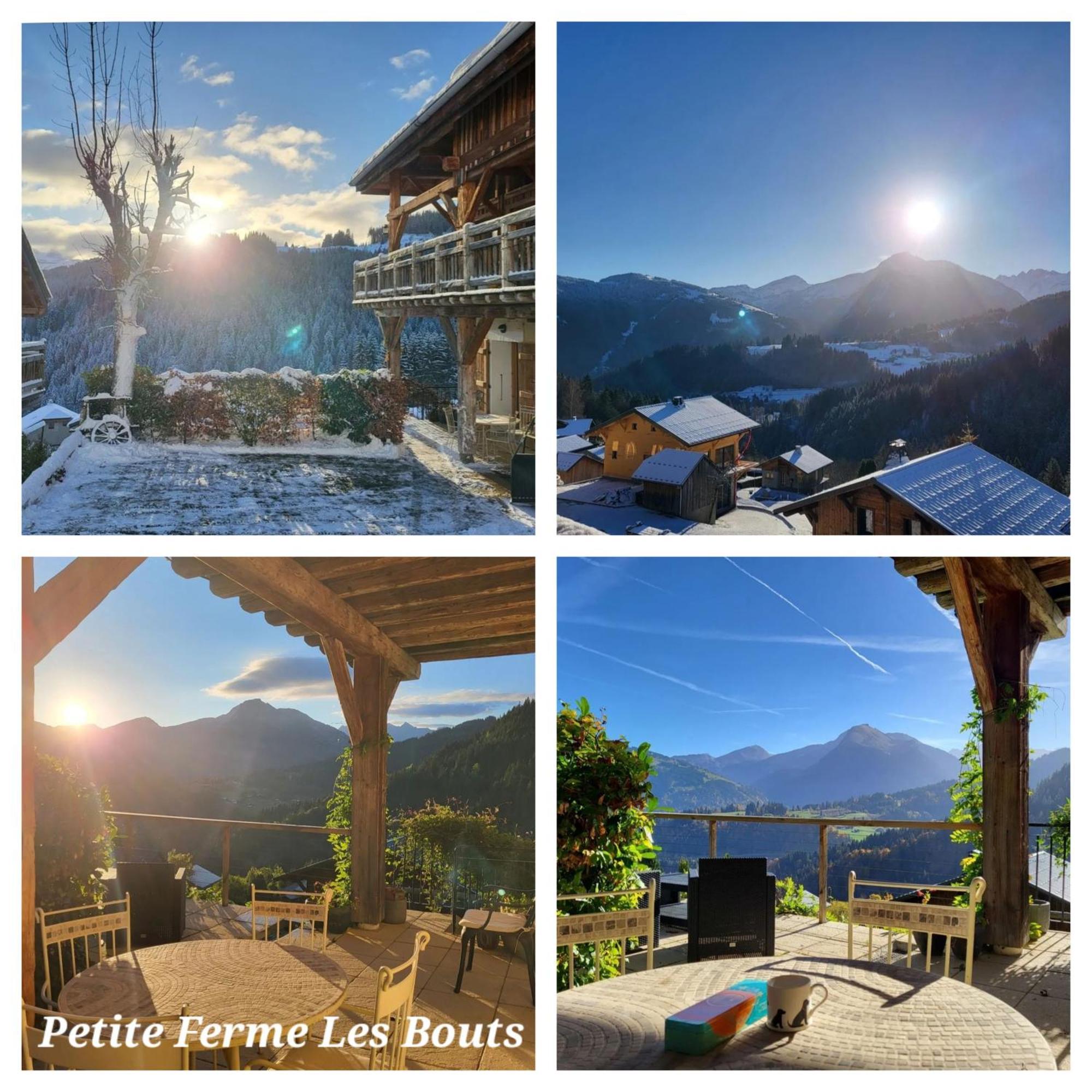 'Petite Ferme Les Bouts' Apartment, Sleeps 6, Nr Morzine La Cote d'Arbroz Exterior photo